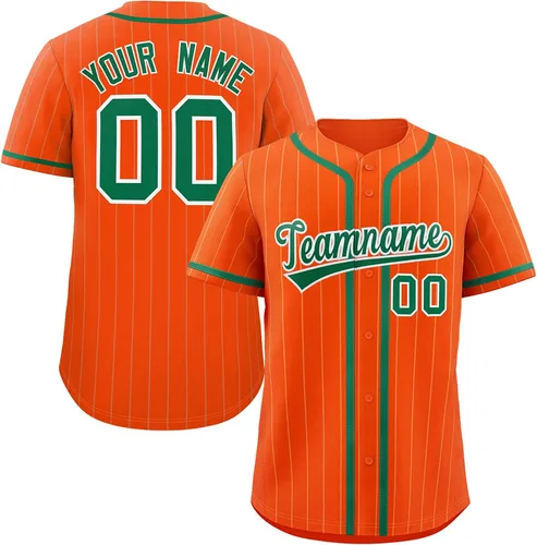 Vista 39 de Camiseta de béisbol de rayas finas personalizada hipster hip hop, camisetas deportivas con nombre y número del equipo personalizado para hombres