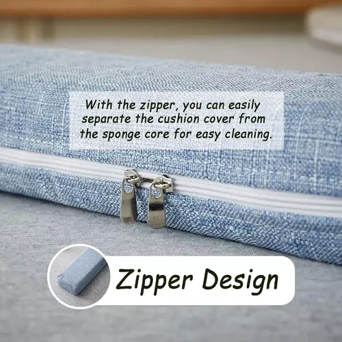 Vista 4 de Almohada de cuña para cama de tamaño personalizado, espacio cercano entre la cama/cabecera o la pared, extensor de colchón de puente de cama