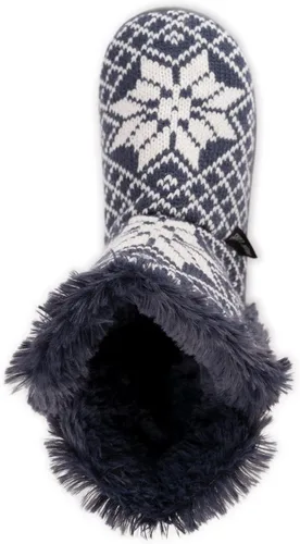 Vista 5 de MUK LUKS Pantuflas Cheyenne para mujer