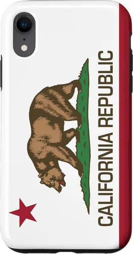 Vista 25 de Funda con la bandera de California para iPhone 17