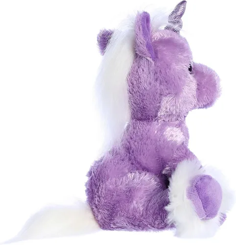 Vista 3 de Unicornio de peluche de Aurora World "Dreaming of You", S, Púrpura Criaturas míticas diseñadas para contar historias mágicas y juegos imaginativos
