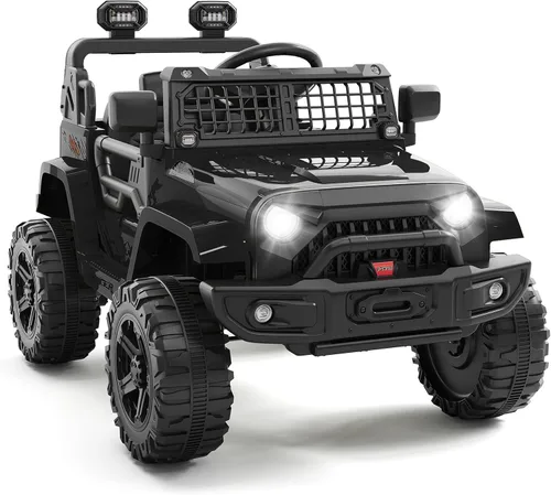 Vista 8 de Hetoy Juguetes para niños, vehículos eléctricos para niños, automóvil eléctrico para niños, automóvil eléctrico para niños, automóvil de 12 V