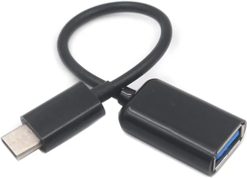 Vista 2 de Adaptador USB-C a USB-A hembra Cable OTG Plug para Samsung Teléfono móvil Huawei Mac Lap