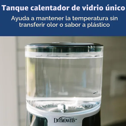 Vista 3 de Dr. Brown's Insta-Prep Dispensador de agua tibia con jarra de mezcla de fórmula para bebés, 36 onzas, color negro