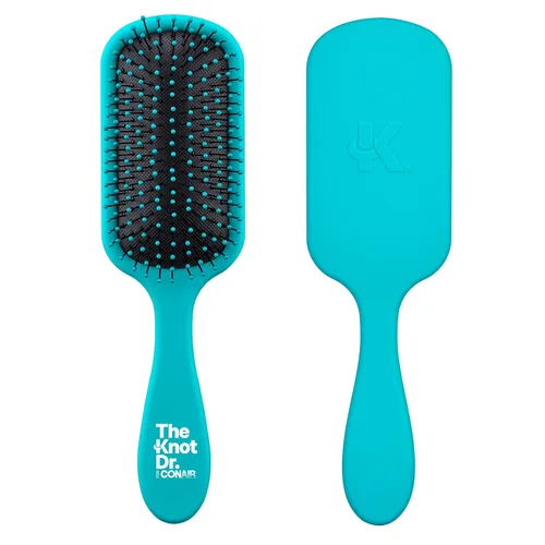 Vista 10 de The Knot Dr. hair brush by Conair - Cepillo desenredante - Elimina nudos y enredos en cabello húmedo o seco - Cepillos para el cabello para mujer