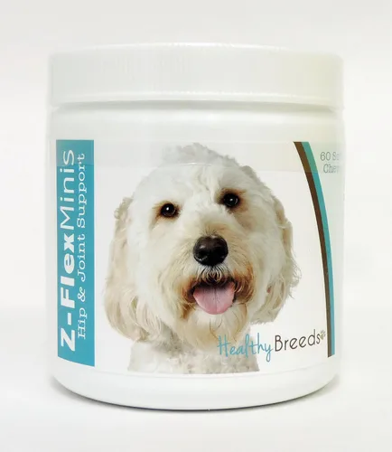 Vista 51 de Healthy Breeds Affenpinscher Z-Flex Minis - Masticables suaves para cadera y articulaciones, 60
