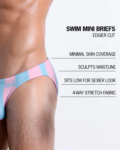 Vista 31 de Bang Men's Swimwear - Swim Mini Brief - Low Rise Fit Bikini Swimsuit