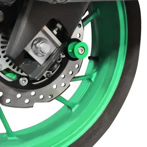 Vista 5 de Worldmotop - 2 carretes de brazo oscilante de motocicleta M6 X1.25 de 0.236 in, carretes de basculante deslizadores de repuesto para Yamaha YZF R1