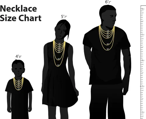 Vista 3 de The Bling Factory 1mm-7mm 14k Yellow Gold Plated Flat Cuban Link Curb Chain Necklace