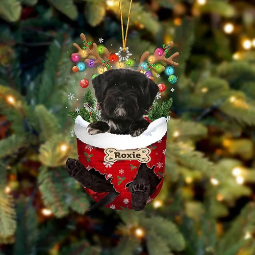 Vista 200 de LOVELYPOD Adorno Personalizado de Perro Affenpinscher, Adornos de Navidad Affenpinscher Regalo para Amante de Perros, Adorno de Navidad Colgante