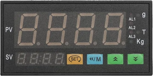 Vista 5 de Pantalla digital, pantalla LED digital medidor de pesaje Indicador de células de carga 1 ~ 4 células de carga Entrada de señales