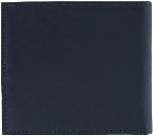 Vista 4 de Trafalgar Sergio - Cartera RFID de piel auténtica con 8 ranuras y plegables, para hombre