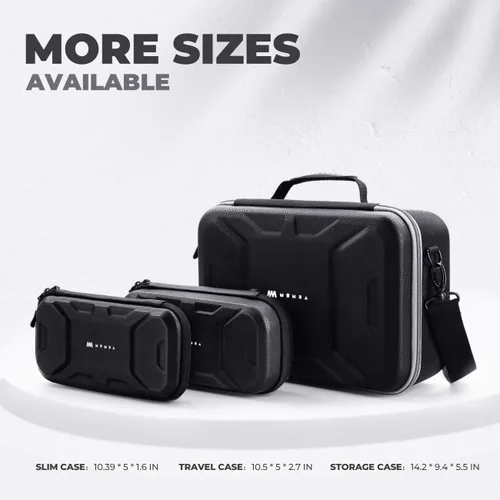 Vista 9 de Mumba Funda de transporte de lujo para Nintendo Switch OLED y Nintendo Switch bolsa de almacenamiento de viaje de gran capacidad para consola Switch