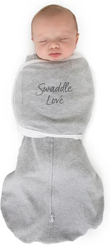 Vista 32 de SwaddleDesigns Saco Envolvente Omni de 6 Vías con Brazos Arriba para Recién Nacido, Más Opciones para Calmar el Reflejo de Sobresalto, Mejora