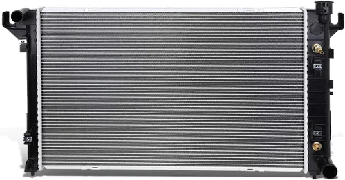 Vista 12 de DNA Motoring CU13129 Refrigeración del motor del radiador de aluminio de 1 fila compatible con modelos 09-18 Ram 1500/2500/3500 AT, 55056858AC