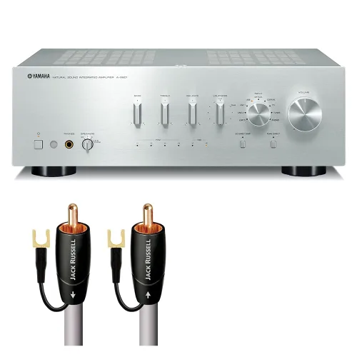 Vista 9 de YAMAHA A-S801SL Amplificador estéreo integrado de sonido natural (plata)