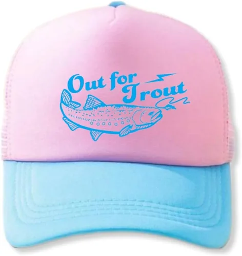 Vista 65 de ThatsRad Out for Trout Corduroy Snapback Sombrero Gorra Pesca con Mosca Pescador