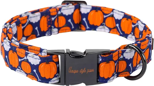 Vista 29 de Unique style paws Collar de perro con hebilla de plástico con colgante, collar de cachorro para primavera y verano, traje de baño para fiesta