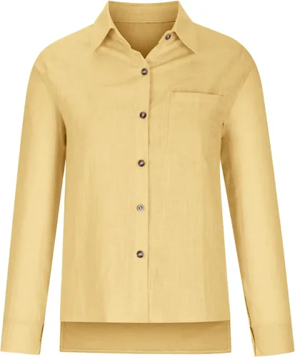Vista 115 de SMIDOW Camisa de algodón y lino con botones para mujer