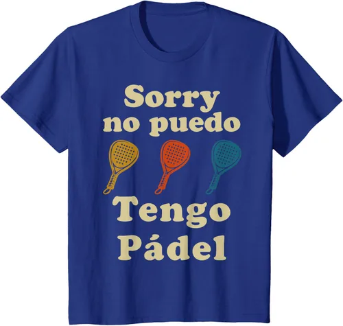 Vista 16 de Funny I Have Padel Player Sport en Español Camiseta Hombre