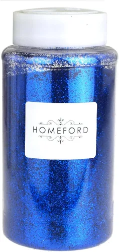Vista 3 de Homeford Botella de purpurina fina, 1 libra a granel (negro)