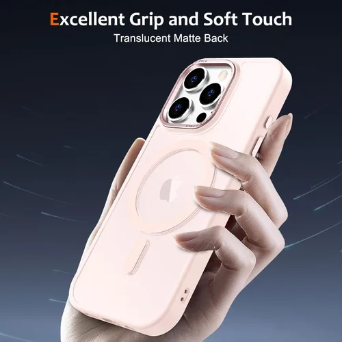 Vista 259 de Anuck - Funda magnética para iPhone 11 compatible con MagSafe, carcasa trasera mate translúcida dura, borde de TPU, delgada, resistente a impactos