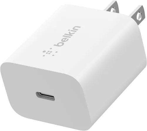 Vista 14 de Belkin Bloque de carga USB C de 20 W (paquete de 2) – Cable USB C incluido – Bloque de carga rápida, cargador de pared tipo C – Apple iPhone 17