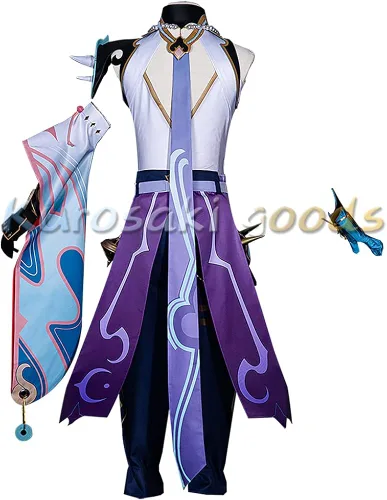 Vista 4 de Productos KurosakiDisfraz de cosplay Genshin Impact