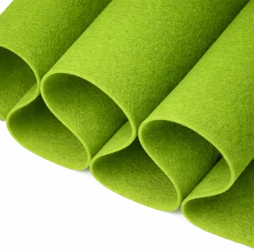 Vista 34 de FabricLA Tela de fieltro de oro antiguo, 36 pulgadas de ancho x 6 pies, flexible y grueso, fieltro artesanal de 0.063 in por yarda para bricolaje