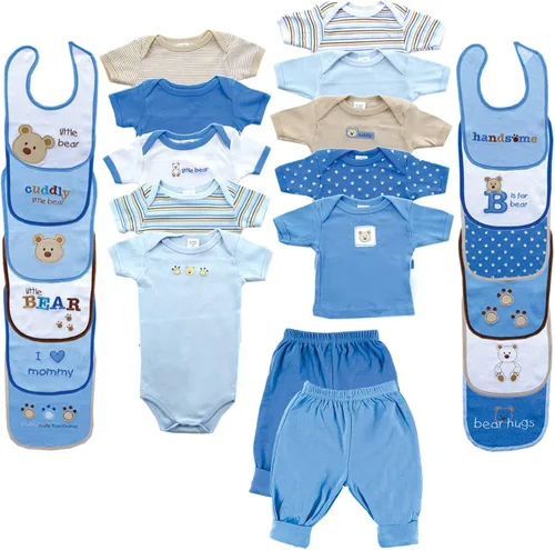 Vista 4 de Luvable Friends Cubo de regalo unisex para bebé Búho