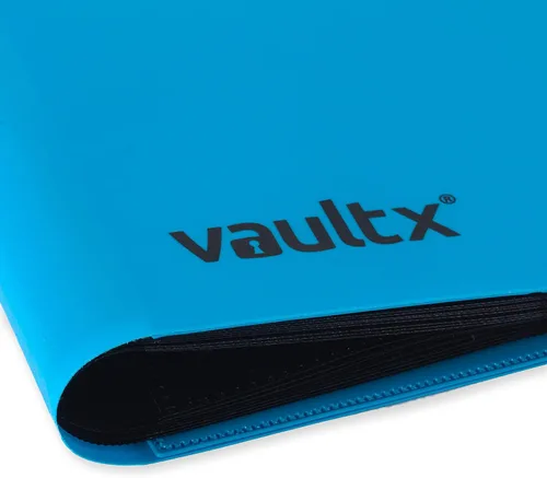 Vista 5 de Vault X Carpeta de tarjetas comerciales con correa de bolsillo 9 360 Azul