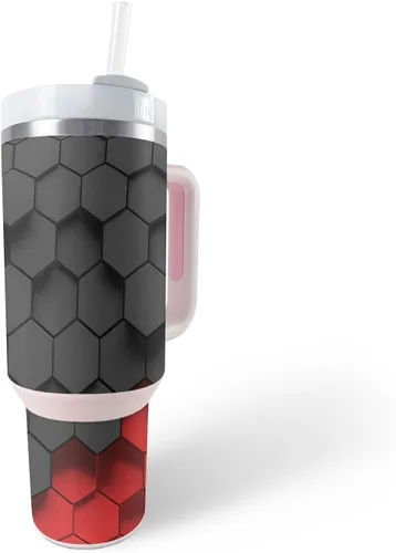 Vista 21 de MightySkins Skin - Vaso de vinilo compatible con Stanley The Quencher H2.0 FlowState de 40 onzas, Swirly, protectora, duradera y única, fácil