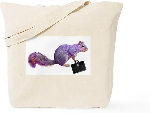 Vista 22 de CafePress Bolsa de compras de lona beige natural reutilizable para rehabilitación de ardillas
