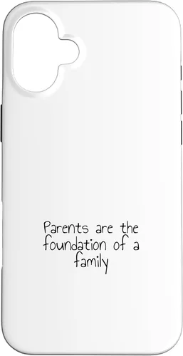 Vista 22 de iPhone 16 Parents are the foundation of a family Case