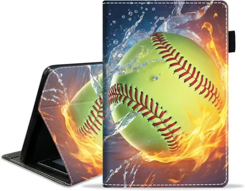 Vista 21 de Funda para tableta Amazon Fire Max 11 (11 pulgadas, 13ª generación, versión 2023) con ranura para tarjetas y apagado y encendido automático, funda