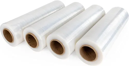 Vista 11 de IDL Packaging Rollo de envoltura elástica resistente a mano de calibre 115 de 18 pulgadas x 1000 pies (paquete de 1 rollo), película elástica