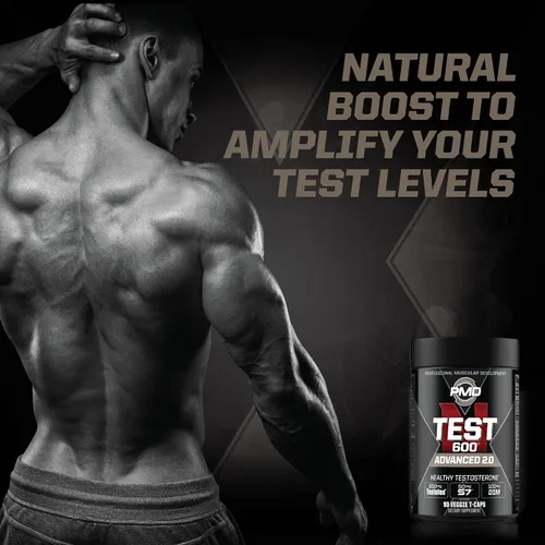 Vista 4 de PMD Sports N-Test 600 Advanced Nitric Oxide Booster para hombres – con testofeno clínicamente estudiado – Músculo magro y ganancias de fuerza