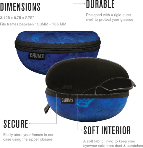 Vista 5 de Chums Transporter Hardshell - Funda protectora para gafas de sol de cara dura