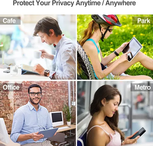 Vista 7 de ProCase Protector de pantalla de privacidad para Galaxy Tab S10 FE /S9 FE /S9/S8/S7 for Galaxy Tab S10 FE 2025/S9 FE 10.9"/S9 11" 2023/S8 2022/S7
