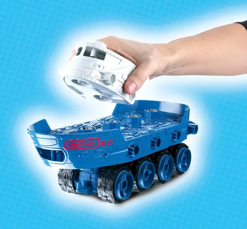Vista 14 de Mattel Matchbox Mega Rig Shark Adventure
