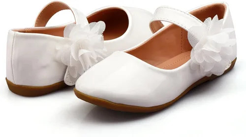 Vista 2 de Nova Utopia - Zapatos planos Mary Jane para niñas pequeñas, para ballet