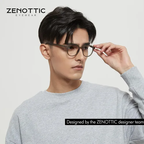 Vista 2 de ZENOTTIC Gafas de lectura con bloqueo de luz azul para mujeres y hombres