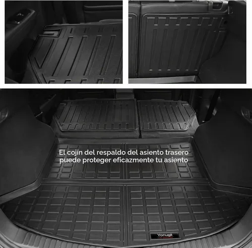 Vista 4 de Alfombrillas de ajuste personalizado para Mazda CX-5 2025 2024 2023 2022 2021 2020 2019 2018 2017, alfombrillas de piso, forro de carga