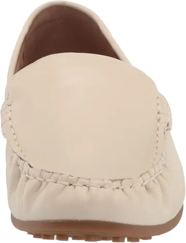 Vista 2 de Aerosoles Mocasín diario para mujer, cuero color hueso