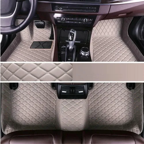 Vista 20 de Alfombrillas automotrices personalizadas para 99.99 % de los sedán, SUV, automóvil deportivo, hombres y mujeres, protección completa, almohadillas