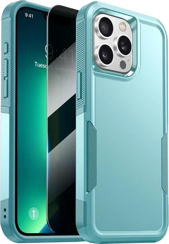 Vista 55 de Diaclara Funda diseñada para iPhone 12/iPhone 12 Pro, [con protector de pantalla de privacidad] [antiespía]