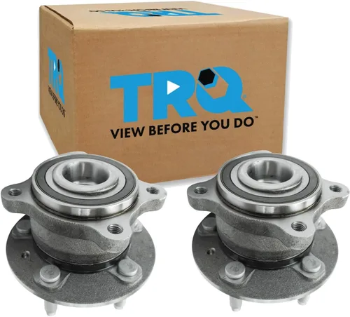 Vista 197 de Conjunto de rodamiento de rueda delantera de 2 piezas y buje TRQ Compatible con Pontiac Solstice 2006-2009 Saturn Sky 2007-2010