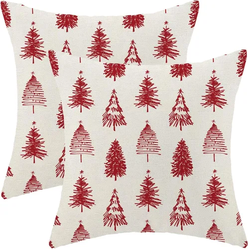 Vista 24 de Juego de 2 fundas de almohada de Halloween de 16 x 16 pulgadas, fundas de almohada de murciélagos negros y crema, fundas de cojín decorativas
