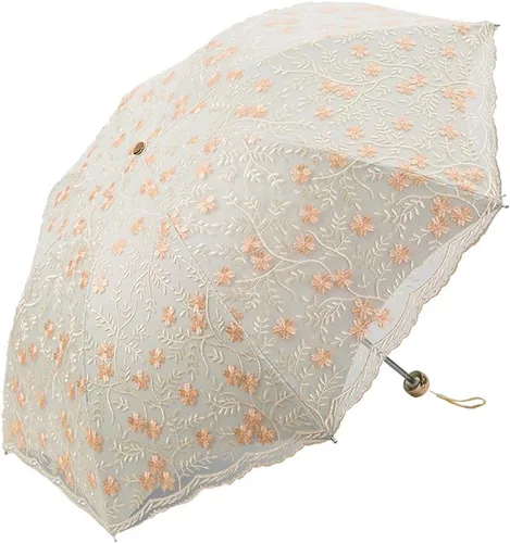 Vista 90 de Honeystore - Parasoles de encaje de flores para fiesta de boda, paraguas nupcial de encaje