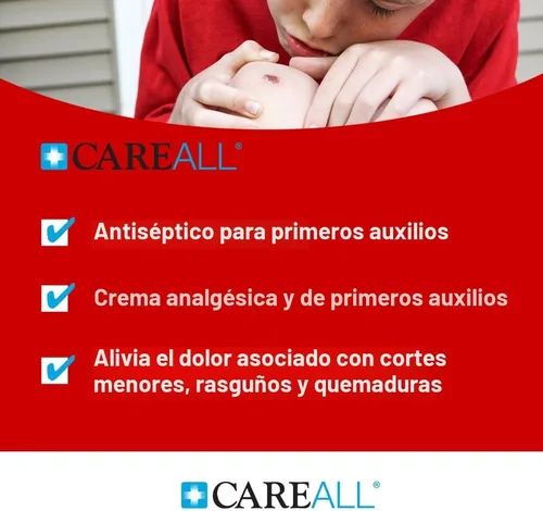 Vista 9 de CareALL Crema de Alivio de Quemaduras de Primeros auxilios, paquetes de 0.9g (0.032 oz) (paquete de 25) Crema de Primeros Auxilios que Alivia